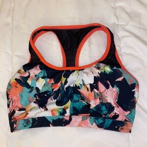 Fabletics Vibrant Abstract Sports Bra